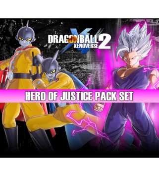 Dragon Ball: Xenoverse 2 - Hero of Justice Pack Set DLC Steam Key EUROPE